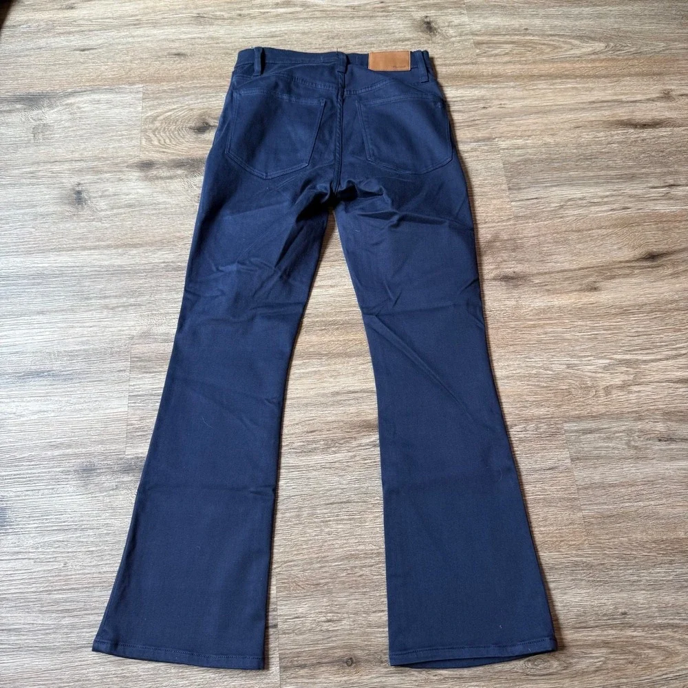 Madewell Jeans Cali Demi-Boot Stretch Casual | Navy‎ Blue | Womens Size 24